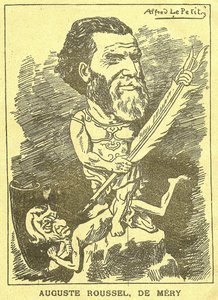 Illustration av Alfred Le Petit (1841-1909) i Grosjean och hans botemedel av Alfred Le Petit