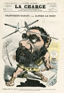 The Charge (1870), nummer 12, Satirical in Color av Alfred Le Petit