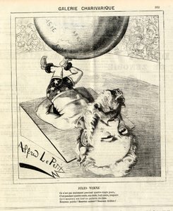 Le Charivari, satirisk i svartvitt
