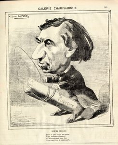 Le Charivari, satirisk i svartvitt av Alfred Le Petit