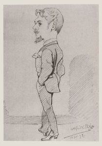Porträtt av Mars, 1873 av Alfred Le Petit
