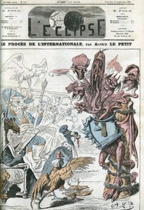 Den internationella rättegången av London General Council efter arresteringen av medlemmar i International Workers