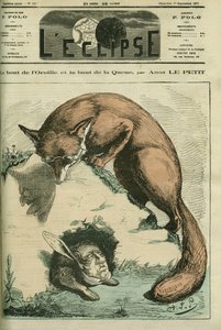 Öronspetsen och svansspetsen, mellan Adolphe Thiers i fox - Republique och Philippe d