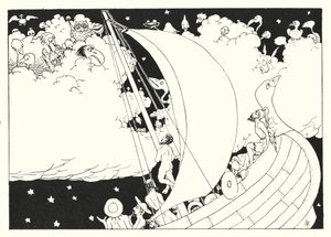 Lucians sanna historia: Cloud-Cuckoo-Land (gravyr)
