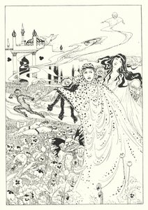 Lucians En sann historia: Några drömmar (gravyr)