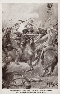 Krutchkoff, kosacken, vann det första St George