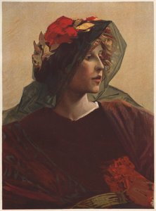 Impéria (färglitografi) av Alfred Pierre Agache