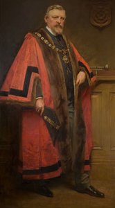 Porträtt av Alderman John Townsend, 1902.