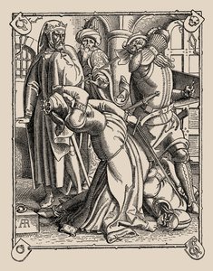 Die Nibelungen. Hur Gunther och Hagen och Kriemhild dödades, 1840-1841.