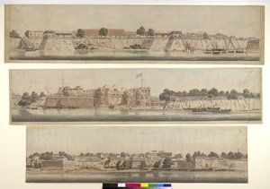 Panorama över Surat av Alfred Robert Freebairn