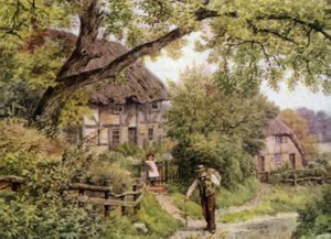 En bybana i Houghton, Sussex av Alfred Robert Quinton