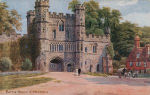 Battle Abbey nära Hastings av Alfred Robert Quinton