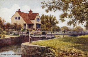 Benson Lock Themsen av Alfred Robert Quinton