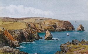 Boscastle, The Coast Från Willapark P av Alfred Robert Quinton
