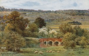 Boxhill Bridge, Dorking av Alfred Robert Quinton