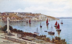 Brixham, från krigsminnesmärket
