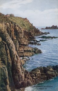 Klippor och pansarriddare, Lands End av Alfred Robert Quinton