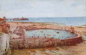 Clifton Bathing Pool, Cliftonville av Alfred Robert Quinton