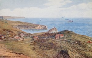 Lulworth Cove från ovan av Alfred Robert Quinton