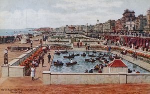 New Boating Pool och trädgårdar, Brighton av Alfred Robert Quinton