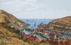 Polperro, från kullen av Alfred Robert Quinton