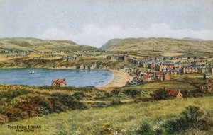 Port Erin, IO Man, från söder av Alfred Robert Quinton