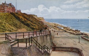 Promenade från Slopes, Cromer av Alfred Robert Quinton