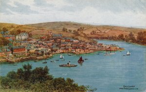 Salcombe, från Portlemouth av Alfred Robert Quinton