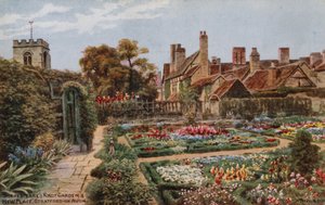 Shakespeares Knot Garden, New Place, Stratford-on-Avon av Alfred Robert Quinton