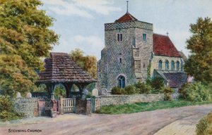 Steyning kyrka av Alfred Robert Quinton