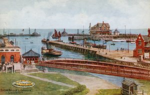 Svängbron och hamn, Lowestoft av Alfred Robert Quinton