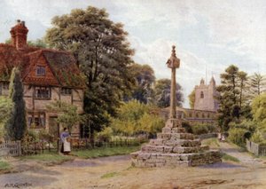 Korset, East Hagbourne, Berkshire av Alfred Robert Quinton