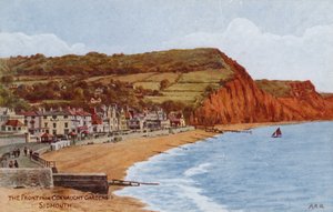 Fronten från Connaught Gardens, Sidmouth
