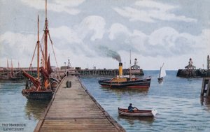 Hamnen, Lowestoft av Alfred Robert Quinton