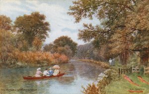 Medway nära Maidstone av Alfred Robert Quinton