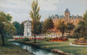 Krigsminnesmärke och rådhus, Bournemouth av Alfred Robert Quinton