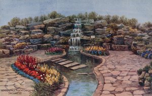 Waterfall, Rock Gardens, Skegness av Alfred Robert Quinton