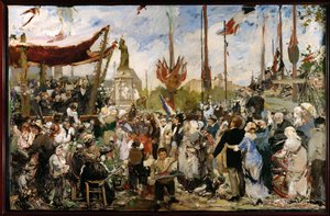 Den 14 juli 1880 (oljeskiss) av Alfred Roll