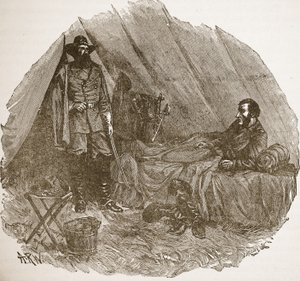 från en bokpub. 1896 (gravyr)