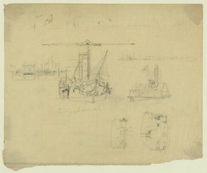 Fem vyer över Susquehanna och Ceres av Alfred Rudolph Waud