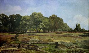 Kastanjegränd i La Celle-Saint Cloud av Alfred Sisley