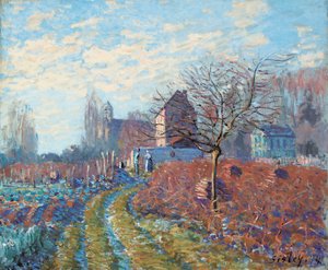 White Jelly - Saint-Martins sommar, 1874 av Alfred Sisley