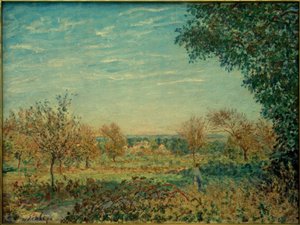 September morgon av Alfred Sisley