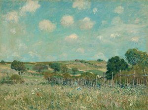 Äng av Alfred Sisley