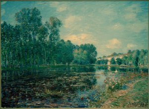 Loing tur på sommaren av Alfred Sisley
