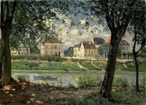 Villeneuvela-Garenne av Alfred Sisley