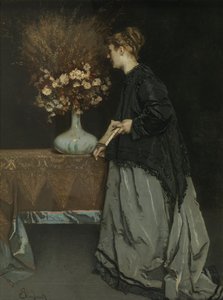 Höstblommor, 1867 av Alfred Emile Stevens