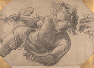 Studie av en klassisk figur av Alfred Emile Stevens