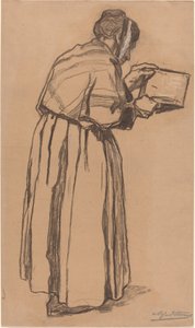 Kvinna som läser av Alfred Emile Stevens