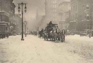 En trist dag, ca 1897 (fotogravyr) av Alfred Stieglitz